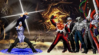 [KOF Mugen] Aldrich iori Vs. Rugal Team