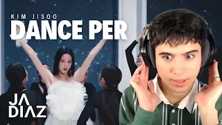 JISOO FLOWER Dance Performance REACTION