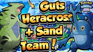 Guts Heracross & Sand Stream Team! - Pokémon Brilliant Diamond & Shining Pearl Competitive Battles