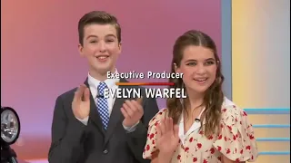 The Price Is Right At Night (Special Guest Stars: Young Sheldon Cast) CBS Closing Credits (2022)