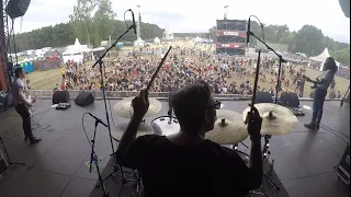 Press Club - Suburbia - Live @ Hurricane Festival Germany 2022. Drum Cam feat. Timmy Hansen