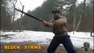 Riposte with baseball bat | Baseball bat fighting | Recon Method