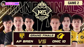 AP BREN vs ONIC ID | GAME 2 | M5 GRAND FINALS