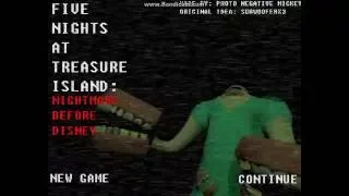 Five Nights At Treasure Island: Nightmare Before Disney | Menu