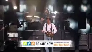 Nirvana e Paul McCartney - Cut Me Some Slack / 121212 Sandy Relief Concert