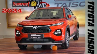 2024 New Toyota Taisor V Top Model || Best Features ✅  Detailed Review