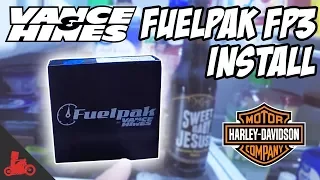 Vance & Hines Fuelpak FP3 Install (Harley-Davidson Road King)