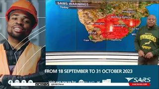 SA Weather Report | 15 September 2023