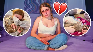 SOMETHING TERRIBLE HAPPENED TO MY CAT Ashby **Emotional Goodbye**💔| Piper Rockelle