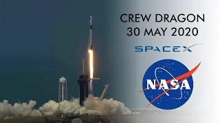 CREW DRAGON SPACEX NASA HighLights (Bob Behnken and Doug Hurley)