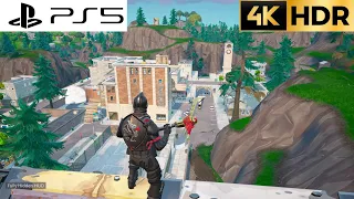 Fortnite - Battle Royale Gameplay With Black Knight On The OG Map (Chapter 4 Season 5) 4K 60FPS HDR