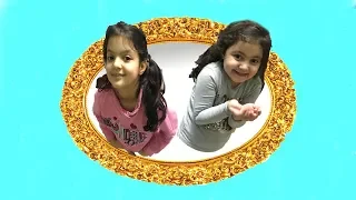 MASAL KARDEŞİYLE SİHİRLİ AYNADAN PARKA GİTTİ -Magic Mirror to  Playground