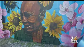 Art program allows people to create spray-painted murals across Boston