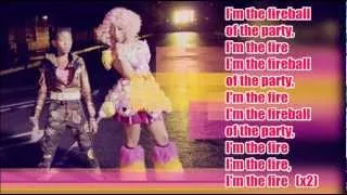 Willow Smith - Fireball (ft. Nicki Minaj) / with Lyrics on screen