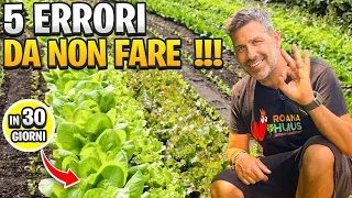 INSALATA PERFETTA !!!💯🥗 EVITA QUESTI 5 ERRORI