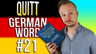 Learn German A.1 🇩🇪 Word Of The Day: quitt | Episode 21 | Get Germanized