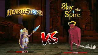 Hearthstone but it's Actually Slay the Spire