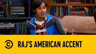 Raj's American Accent | The Big Bang Theory | Comedy Central Africa