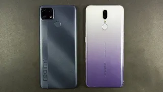 Realme C25s Vs Oppo F11 - SPEED TEST | Helio G85 Vs Helio P70