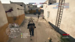 Battlefield™ 1 killing guys jumping off the roof