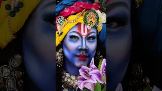 krishna makeup😱🥰 #krishna #janmashtami #krishnamakeup #creativemakeup #radhakrishna #radheradhe