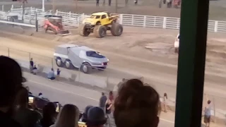 Kalispell MT Motorsports Spetacular 2019: Galactron vs Reptar