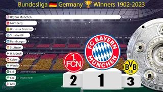 ⚽ Bundesliga 🇩🇪 Germany • All Winners 1928-2023 📊 Racing Bar Chat 🏆 Bayern München Winner 2022-2023