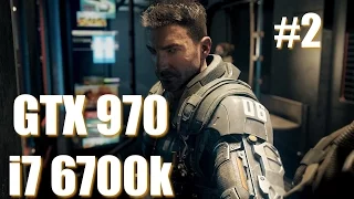 Call of Duty Black Ops III Campaign | GTX 970 OC & i7 6700k | 1080p Maxed Out | FRAME-RATE TEST #2