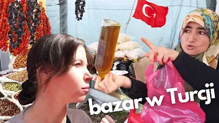 Turecki BAZAR 🇹🇷 z regionalnymi produktami z całej Turcji! VLOG | Kawa po turecku