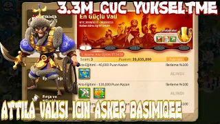 Attila Valisi/ 350k T5 Asker Basımı - Rise Of Kingdoms