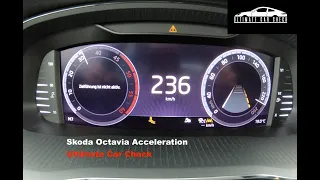 Skoda Octavia 2.0 TDI 150 PS 2020 | 0-100 km/h acceleration 0-200 km/h