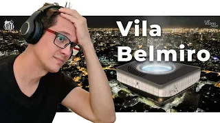 [REACT] ANIMAÇÃO DO NOVO ESTÁDIO DO SANTOS (VILA BELMIRO)