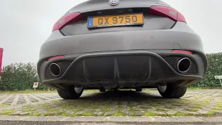 Alfa Romeo Giulia Veloce Q4 2.0 280 hp - Ragazzon exhaust - with GPF