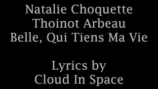 Thoinot Arbeau - Belle, Qui Tiens Ma Vie with lyrics and English translation