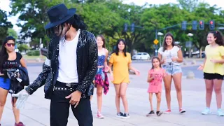 Imitador de Michael Jackson de Rosario