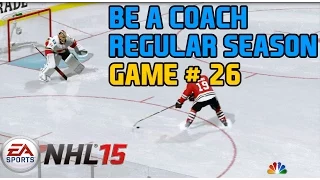 NHL 15 Gameplay Xbox One : Be a GM/Coach Regular Season Game 26 Canadiens @ Blackhawks 1080p HD