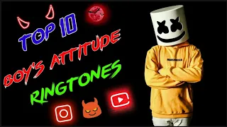 TOP 10 BOYS ATTITUDE RINGTONE 2022🔥| VIRAL RINGTONES 2022 | FAMOUS RINGTONES🔥| TRENDING RINGTONES