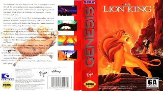 [Тащи Бро] The Lion King (SMD) 16 bit 1994 Virgin Interactive, Westwood Studios