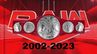 Every Raw Tag Team Champions (2002-2023) UPDATED