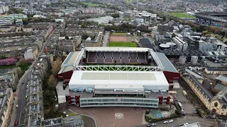 Tynecastle Stadium Tour from above! ⚽️🏴󠁧󠁢󠁳󠁣󠁴󠁿