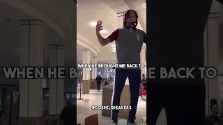 🥹☺️True BOLDNESS Comes From Christ!! Boonk Gang 👉🏽 John Gabanna Preaching Jesus At The Mall!