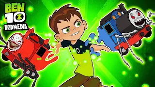 Among Us's Mischief: Ben 10 Choo Choo Thomas.exe #2 Fanmade Transformation | D2D Animation