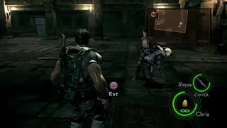 RESIDENT EVIL5 - Solo - professional CH 5-3 | Jill fight ( Eggs only )