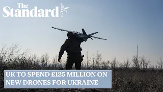 Grant Shapps announces further £125 million pledge to deliver drones to Ukraine