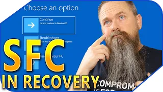 Windows Won't Boot!? Try System File Checker From Recovery!!