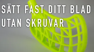 Så sätter du fast ditt blad UTAN skruv