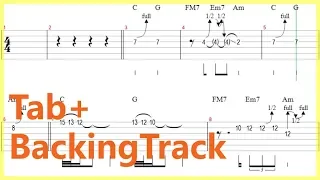 Scorpions - Always Somewhere Guitar Solo Tab+BackingTrack