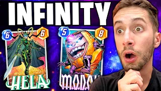 TIER 3 CARDS ONLY INFINITY DECK!!! 😮| Marvel Snap