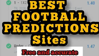 Best 2 betting prediction site to always win bets daily. betting tips ,#sports #betting #predictions