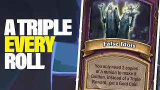 New Anomaly Gave Us A Triple Every Single Roll, The Perfect Strat | Dogdog Hearthstone Battlegrounds